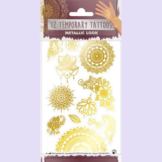 Funny Products - Tattoos Metallic Summer Ii (Mehndi)