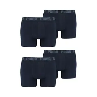 Puma 6 Er Pack Boxer Boxershorts Men Herren Unterhose Pant Unterwäsche Navy, Farbe, 321 - Navy, Bekleidungsgröße, M