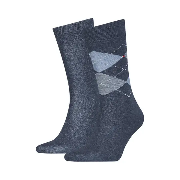 Tommy Hilfiger Herren Karosocken - Jeans - 43/46 thumbnail