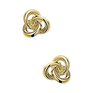Marie-Celeste Oorknoppen Knoop - Goud