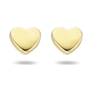 Marie-Céleste Marie-Celeste Oorknoppen Hart 4, 2 Mm - Goud