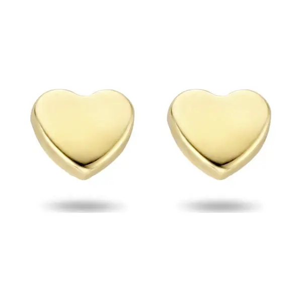 Marie-Céleste Marie-Celeste Oorknoppen Hart 4, 2 Mm - Goud thumbnail