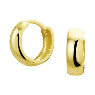 Marie-Céleste Marie Celeste Klapoorringen - 10 Mm - Goud
