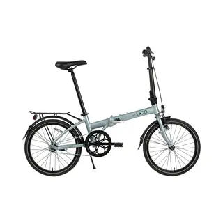U•Go Mobility Just S1 Vouwfiets Aluminium Grijs