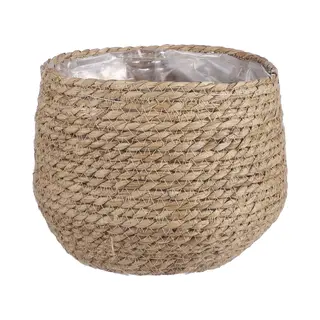 Mica Decorations - Mica Dekorationskorb Jorck Braun, 19 X 22 Cm Deko-accessoires