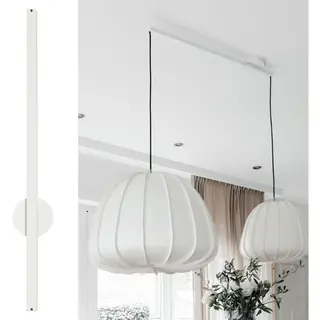 Lightswing Twin - Matte White - 35inch - Suspension System For 2 Pendant Lights