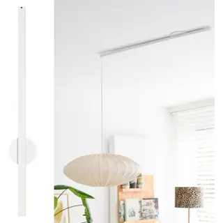 Lightswing Deckenschiene - 1-flammig, Weiß Matt - 110 Cm