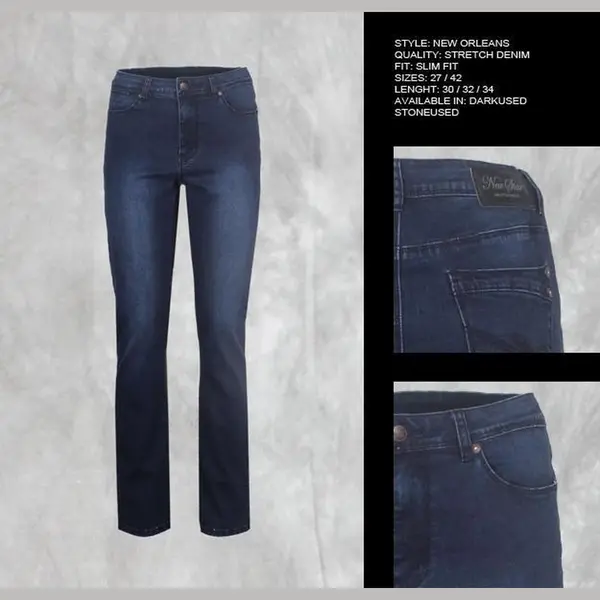 New Star - New Orlean - Dames Slim-fit Jeans - Dark Used thumbnail