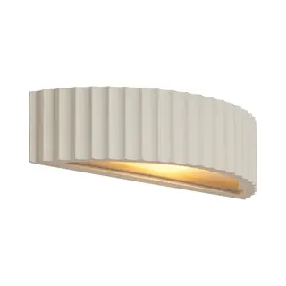 Qazqa Scandinavische Wandlamp Wit Organisch - Plaster