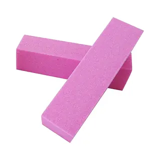 2x Nagel Buffer Blok / Nagel Buffer / Bufferblok, Roze. Voor Opruwen / Ontvetten Natuurlijke Nagel T.b.v. Kunstnagels.