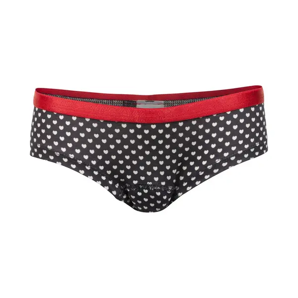 UnderWunder Mädchen Hipster Mit Herzchen - Größe, 128 - Absorbierende Unterwäsche – Inkontinenzunterwäsche – Urinverlust thumbnail