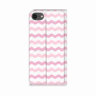 B2Ctelecom IPhone 7 | 8 | Se (2020) | Se (2022) Hoesje Met Magneet Waves Roze