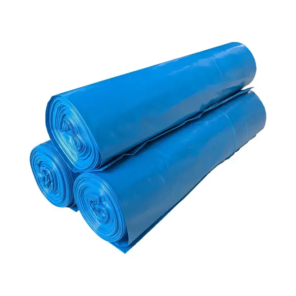 Premium Afvalzak 120 Liter Blauw - 70x110 Cm - 250 Stuks - Ldpe - T50 thumbnail