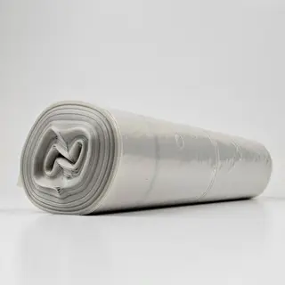 Premium Transparante Vuilniszakken 400 Liter | 84 Zakken | 100% Gerecycled Ldpe | T42 | 100×200 Cm – Inzamelzakken 70+(2x15)x200 Cm, Vuilniszakken 400