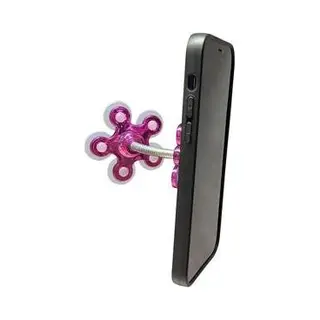 Wonky Monkey Telefoonhouder Roze