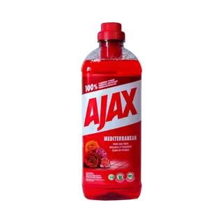 Ajax Multi Usage Cleaner Mediterranean Red Flowers 1000 Ml