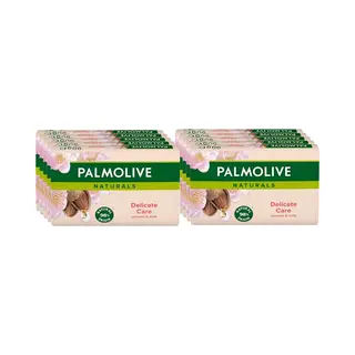 Palmolive – Naturals – Delicate Care – Almond & Milk – Zeepbar – 10x 90g - Voordeelverpakking