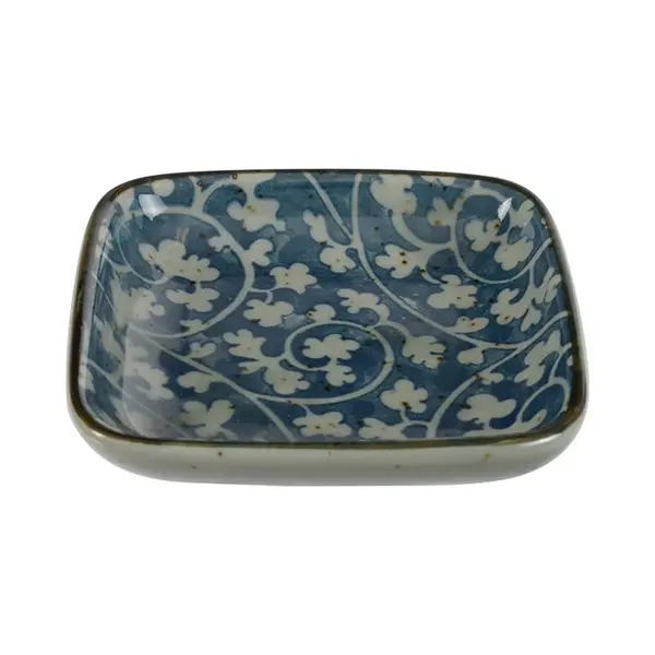 Tokyo Design Studio - Karakusa Blue - Sausschaaltje - Blauw - 9 X 1.6 Cm thumbnail