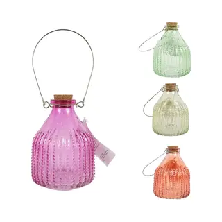 4 Stuks - Wespenval - Wespenvanger - Glas - 4 Kleuren - 9 X 9 X 13 Cm