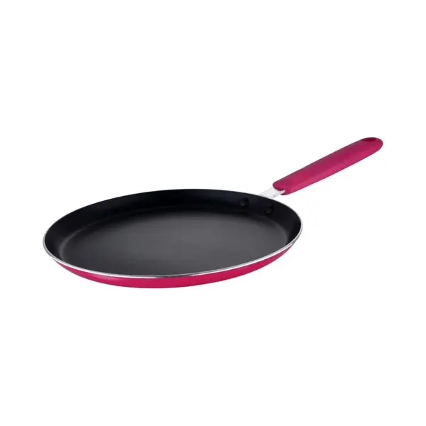 Ceruzo Pannenkoekpan Pfas-vrij - 24 Cm - Jazzy Pink - Keramische Anti-aanbaklaag - Inductie thumbnail