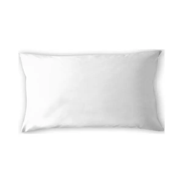 Cinderella Basic Kussensloop - Set Van 2 - Met Rits - Katoen - 40x80 Cm - Wit thumbnail