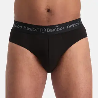 Comfortabel & Zijdezacht Bamboo Basics Slips James (3-pack) - Zwart - M