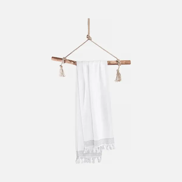 Walra Hamamdoek Soft Cotton - 100x180 - 100% Katoen - Wit thumbnail