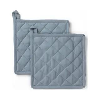 Byrklund Pannenlap Stay Cold - 2x 20x20 - 100% Katoen - Blauw