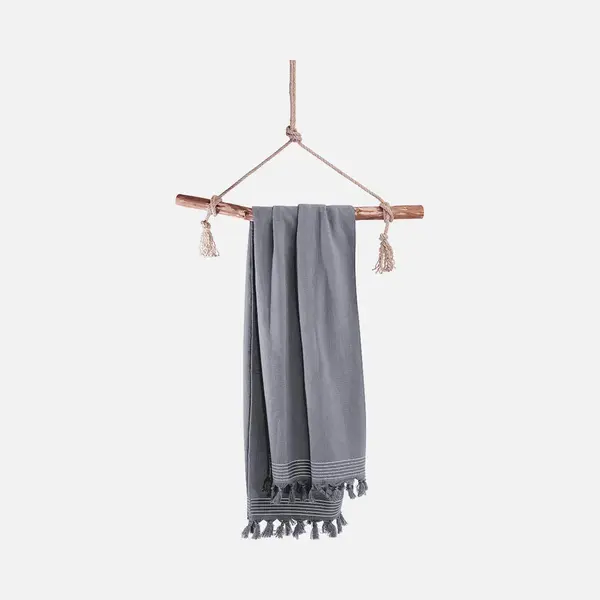 Walra Hamamdoek Soft Cotton - 100x180 - 100% Katoen - Donker Blauw thumbnail