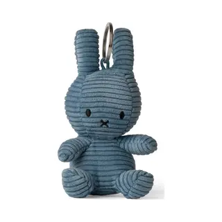 Bon Ton Toys Nijntje - Keychain Eco Corduroy Aviator Blue - 10 Cm - 4"