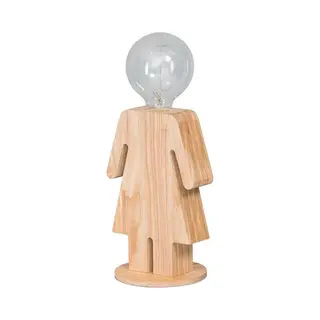 Besselink licht Eth 05-TL3289-73 tafellamp E27 Bruin