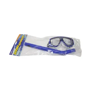 Jollity Works Jolly Outside - Duikbril Met Snorkel - Duiken - Brillen - Onderwater - Verstelbaar - Kinderen - Snorkelen - Blauw