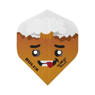 Bull's Smiley 100 Crazy Std. - Dart Flights
