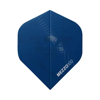 Bull's Dart Flights - Mezzo 100 Blauw