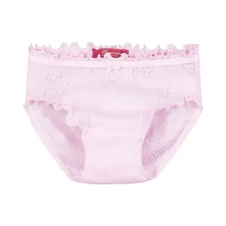 Exclusief Luxueus Kinder Nachtkleding Hanssop, Meisjes, Katoenen Onderbroek, Super Zacht Roze Onderbroek Gemaakt In Een Verfijnd Lief Roosjes Ajour