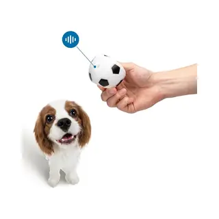 Nobleza Hondenspeelgoed - Honden Bal - Vinyl Voetballetje Voor Honden- Piepspeelgoed - Piepbal Hond - Speelbal Hond Met Piep