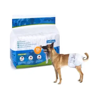 Nobleza Hund Windeln Einweg Weiblich Welpen Training Windeln Super Absorbent Pet Wraps 36 Pack, Größe Xxl