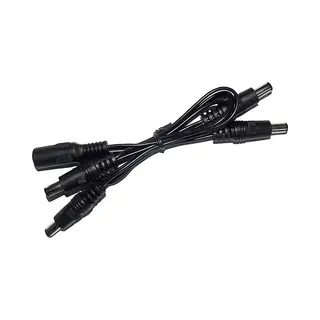 Nux Stroomverdeel Kabel Voor Effect Pedalen Daisy Chain - 5 Way - Voeding Voor Al Je Gitaarpedalen - 9v