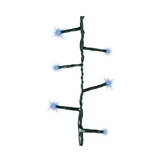 Lumineo Kerstverlichting Twinkle Blauw - Lichtsnoer - 16 M - Binnen/buiten - 750 LEDs