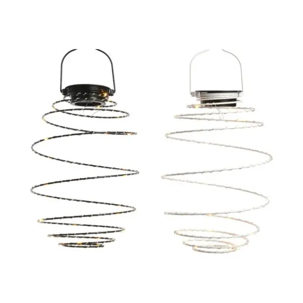 Solar Lampion Hanglamp Ijzer - Lumineo - Zwart Of Wit thumbnail