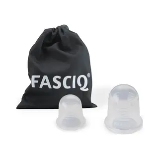 Fasciq® Cupping Cup Small En Large - ø 5, 5 Cm En ø 7 Cm - Bindweefselmassage, Fascia Behandeling - Huidverbetering - Cupping Set Siliconen -