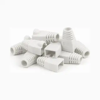 Danicom RJ45 Kabeltule Wit - 10 Stuks