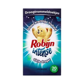 Robijn Morgenfris - 20 Stuks - Droogtrommeldoekjes