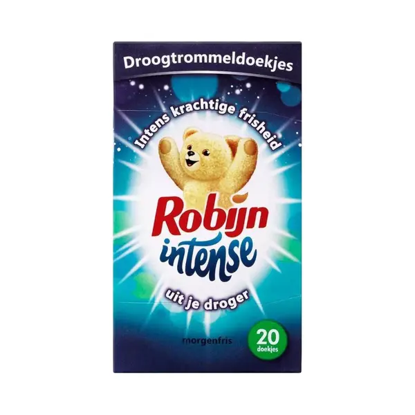 Robijn Morgenfris - 20 Stuks - Droogtrommeldoekjes thumbnail