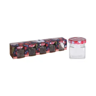 Excellent Houseware Inmaakglazen 5cl 5stuks Excelent Houseware