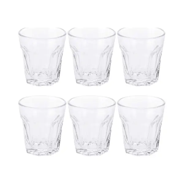 Eh Excellent Houseware Shot Glasses Set Of 6 40ml Clear Shot Glass Heavy Base For Vodka Tequila Whiskey Liquor Espresso Mini Soda Style Shot Glasses thumbnail
