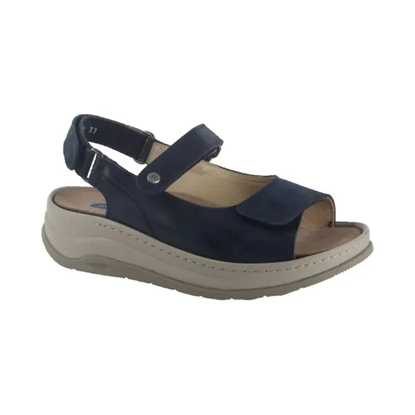 Wolky Dames Sandalen 03350 Adura Blauw thumbnail