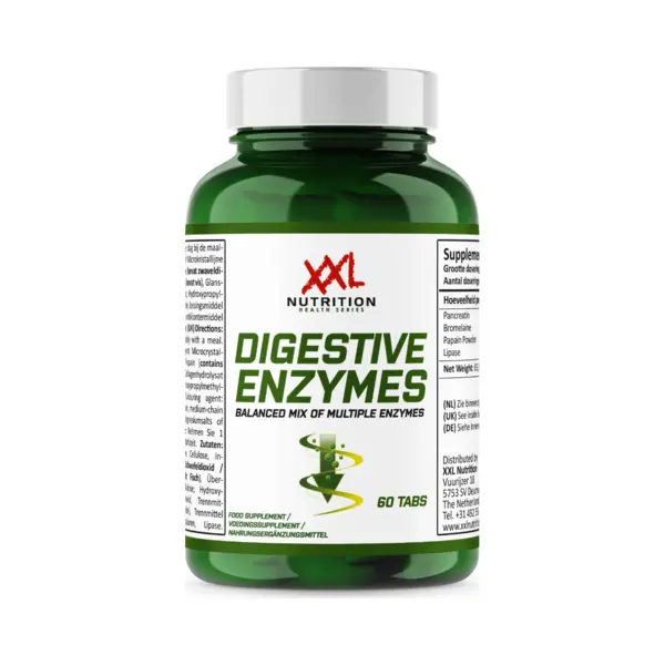 Xxl Nutrition Verteringsenzymen - 60 Tabletten thumbnail
