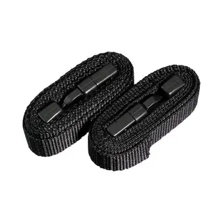 Apron Cart Straps - Bevestiging Voor Golftas Aan Golfkar - Set Van 2 Stuks - Zwart