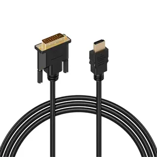 Mmobiel Hdmi Naar Dvi Kabel Adapter – Bi-directionele Dvi-D Dual Link Naar Hdmi Kabel Converter Ondersteunt Alle Hoge Resoluties Lcd En Led Displays
